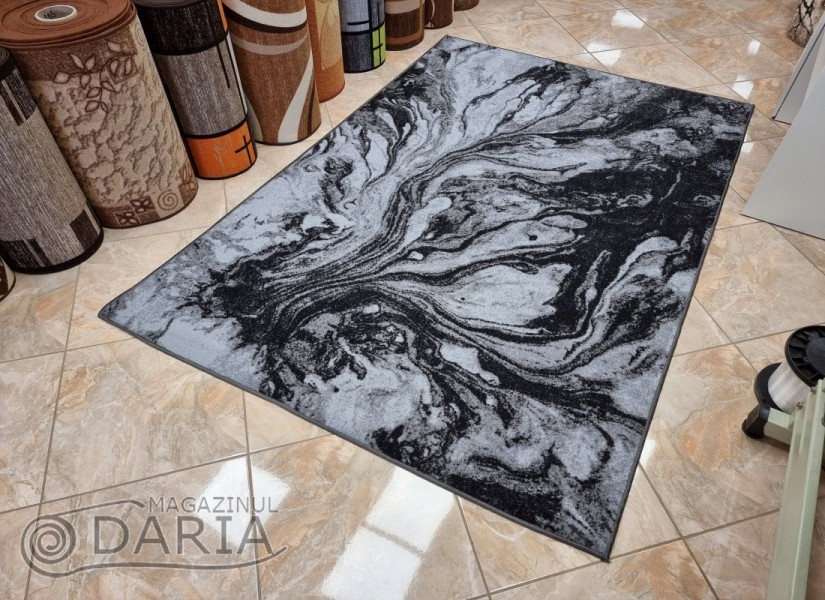 Covor tip mochetă ERIKA 8033 grey