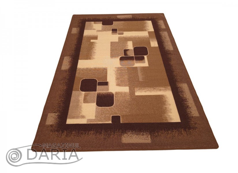 Covor tip mochetă ERIKA 8080 brown