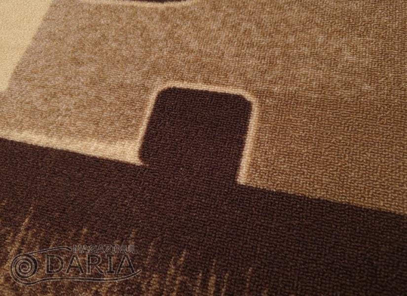 Covor tip mochetă ERIKA 8080 brown