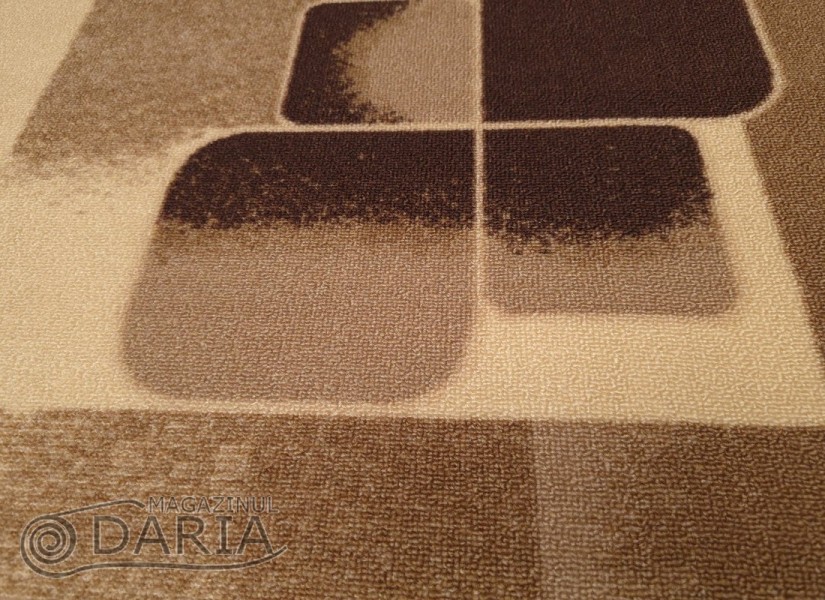 Covor tip mochetă ERIKA 8080 brown