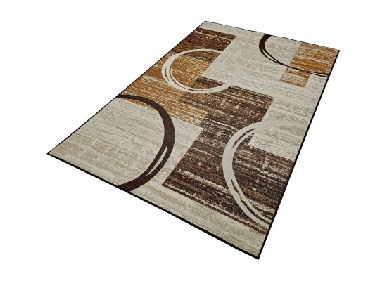 Covor tip mochetă ERIKA 8034 camel