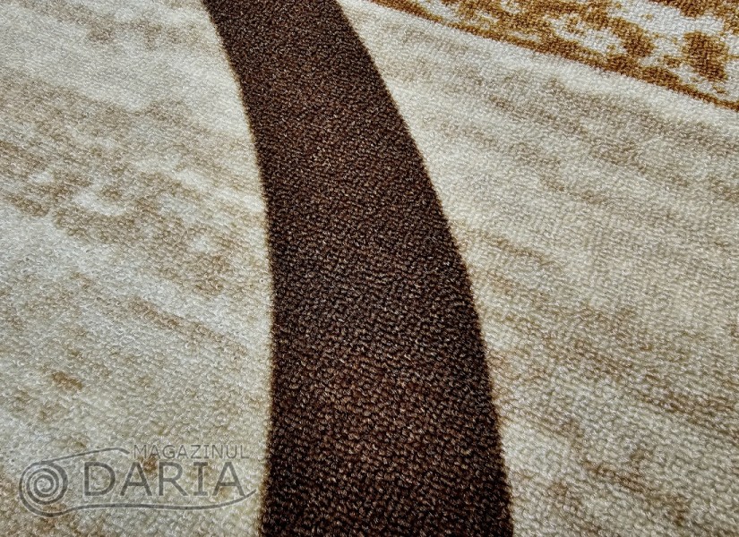 Covor tip mochetă ERIKA 8034 camel