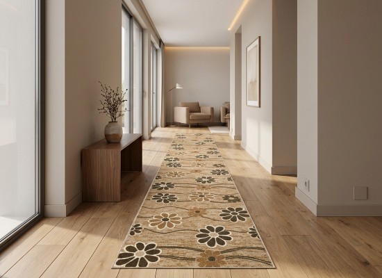 Traverse mocheta ERIKA 8042 beige
