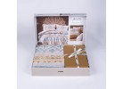 Lenjerie de pat ranforce Arnetti beige
