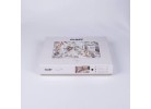 Lenjerie de pat ranforce Mahfer beige