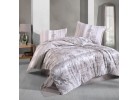 Lenjerie de pat ranforce Simle grey