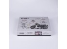 Lenjerie de pat ranforce Street king grey