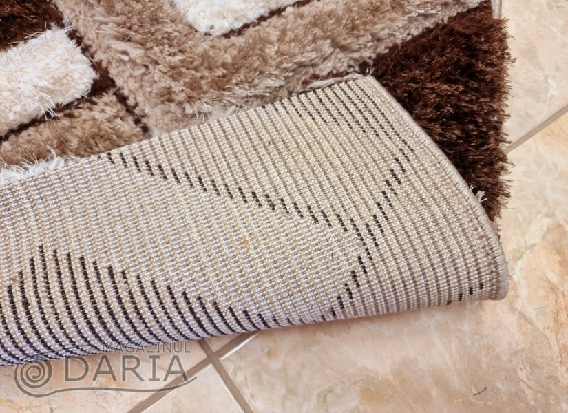 Traversă 3D SHAGGY GRANDE 400 brown
