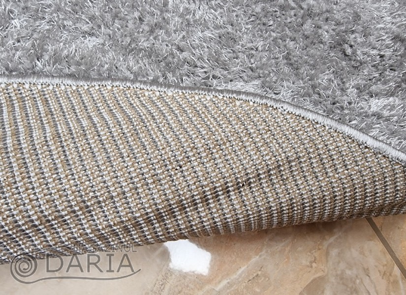 Covor 3D SHAGGY GRANDE grey ROTUND
