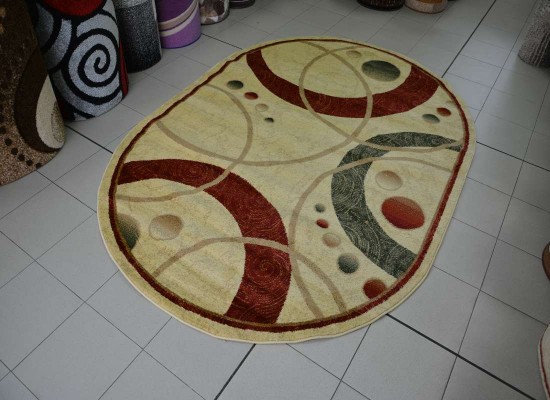 Covor Blue Stones 4651 BEIGE OVAL