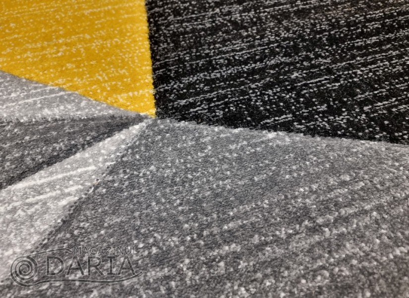 Covor GRACIA 743 grey/yellow