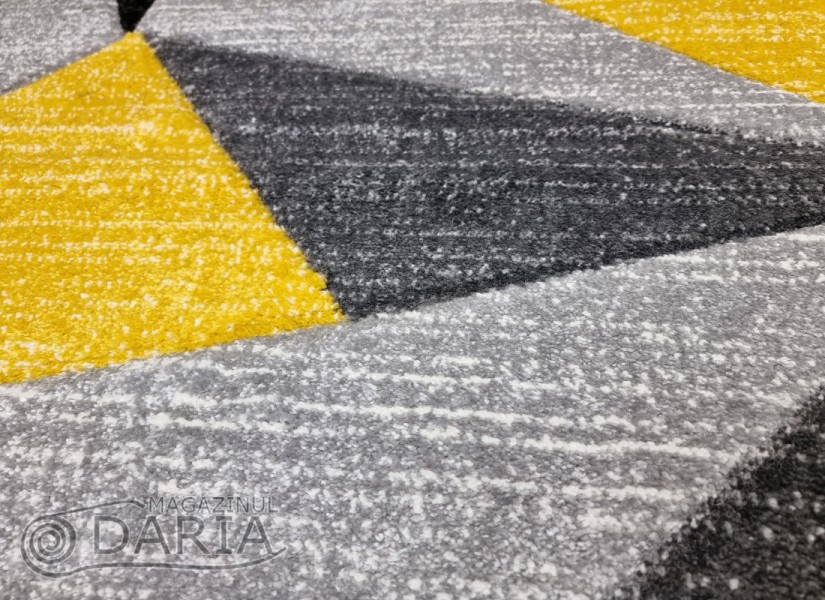Covor GRACIA 743 grey/yellow