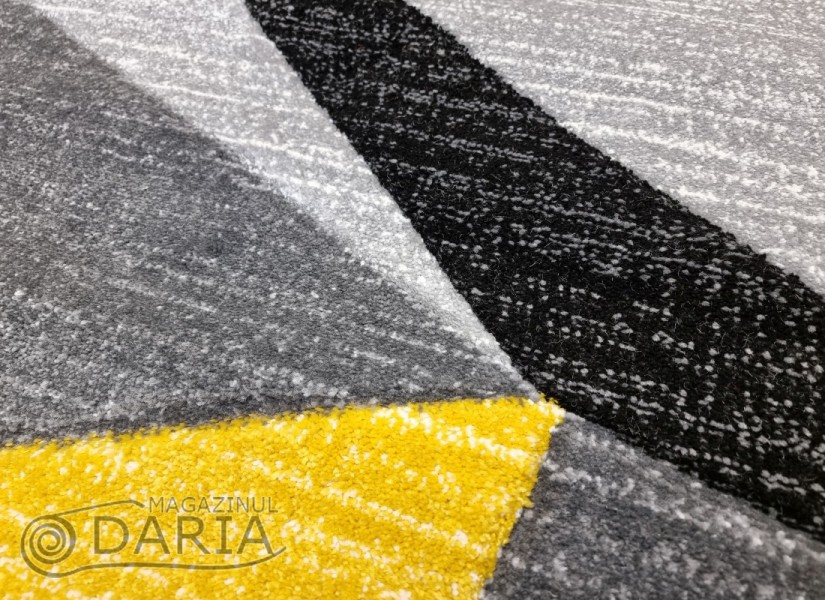 Covor GRACIA 743 grey/yellow