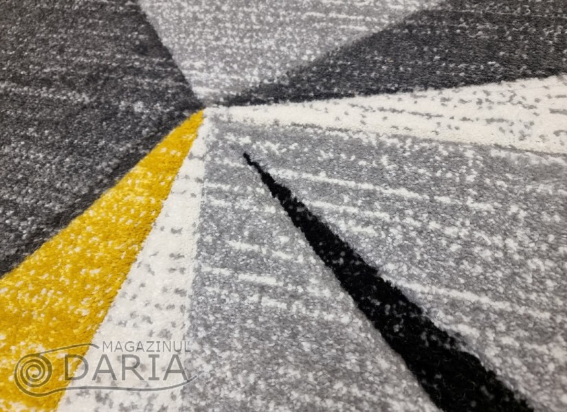 Covor GRACIA 743 grey/yellow