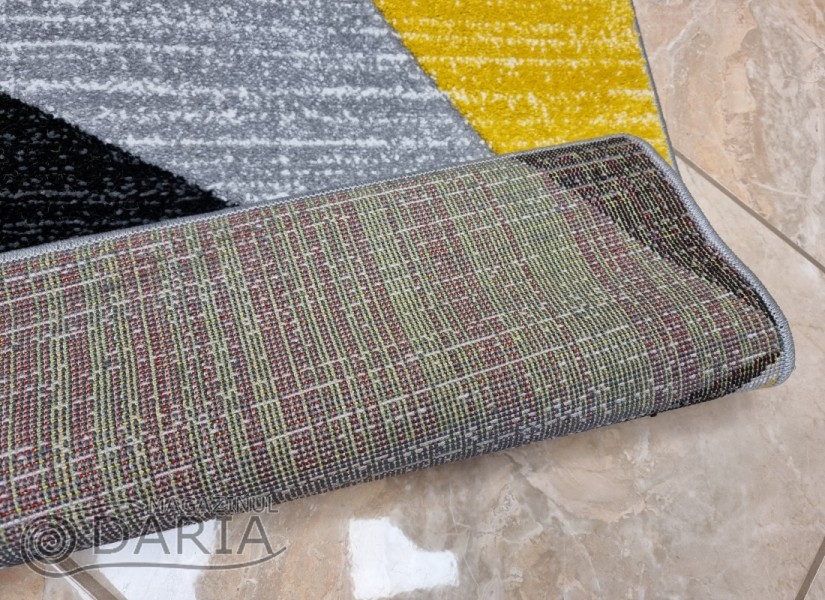 Covor GRACIA 743 grey/yellow
