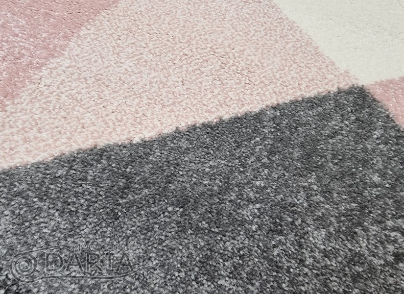 Covor MAGNOLIA 139 l.grey/pink