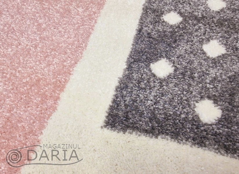 Covor MAGNOLIA 513 l.grey/pink
