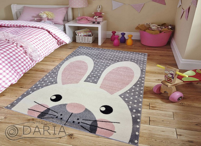 Covor MAGNOLIA 513 l.grey/pink