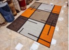 Covor tip mochetă ERIKA 8010 beige/orange