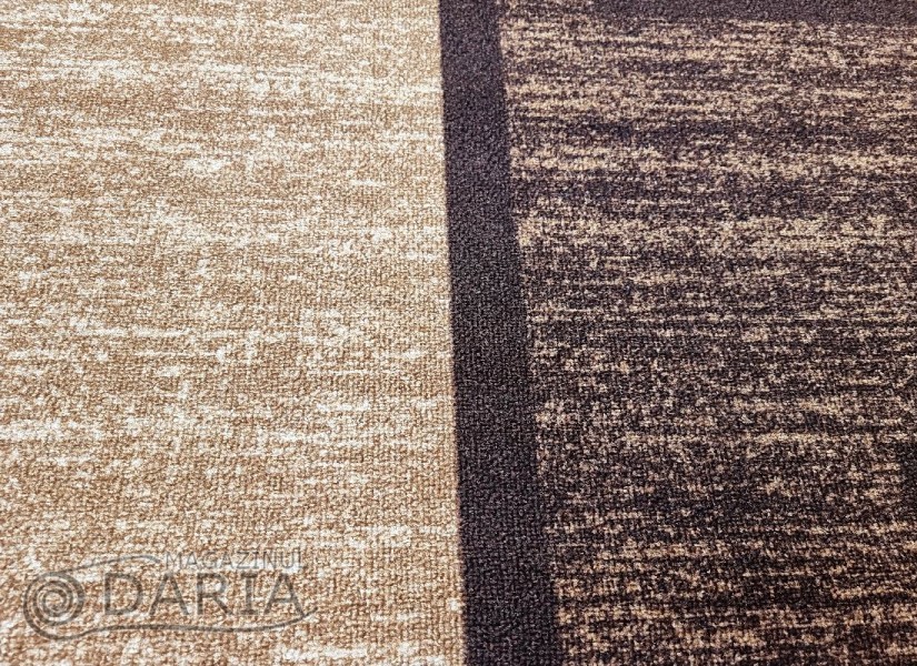 Covor tip mochetă ERIKA 8010 beige/orange