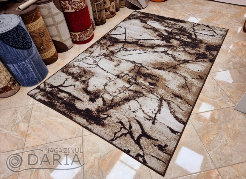 Covor tip mochetă ERIKA 8016 beige