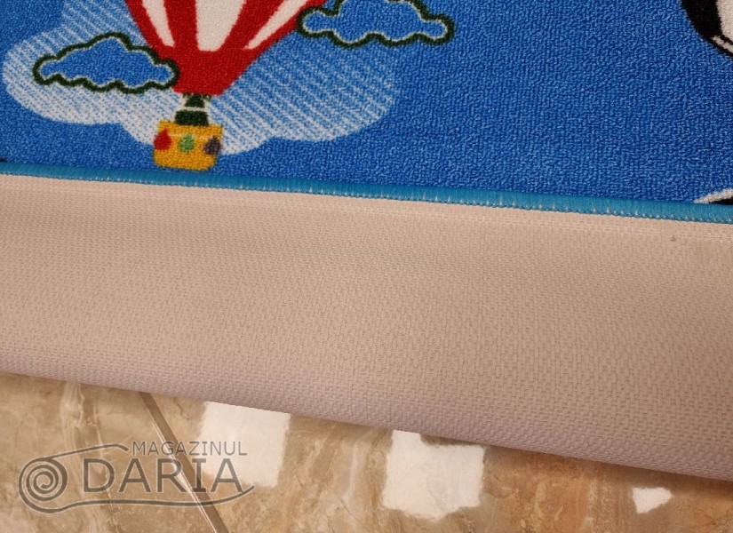 Covor tip mochetă ERIKA 8022 blue
