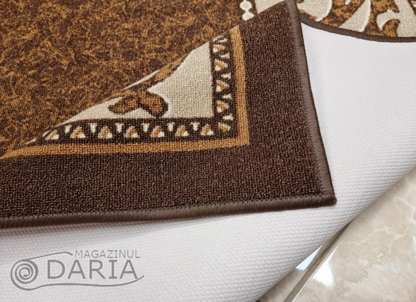 Covor tip mochetă ERIKA 8023 brown