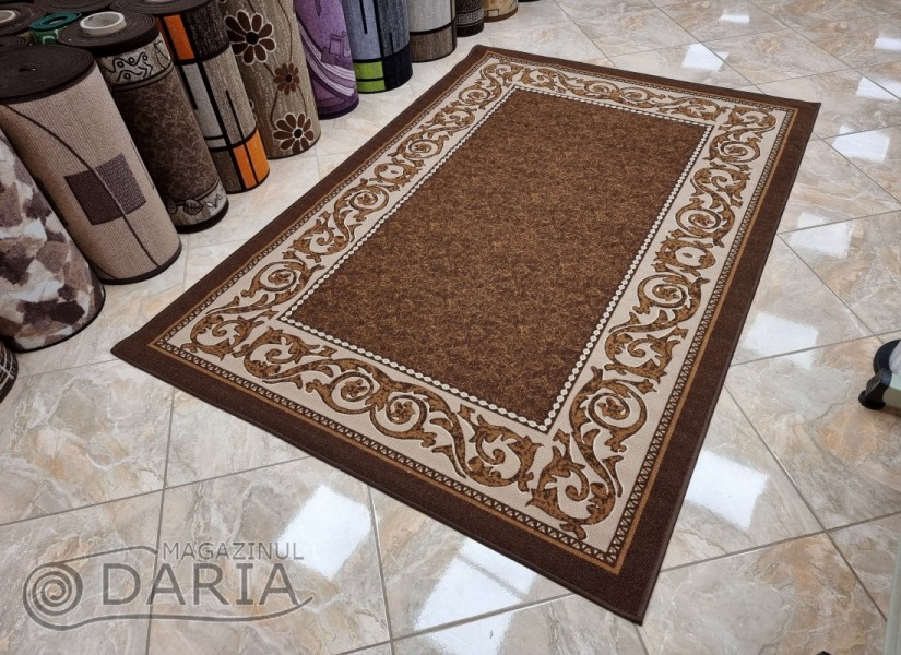 Covor tip mochetă ERIKA 8023 brown
