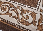Covor tip mochetă ERIKA 8023 brown