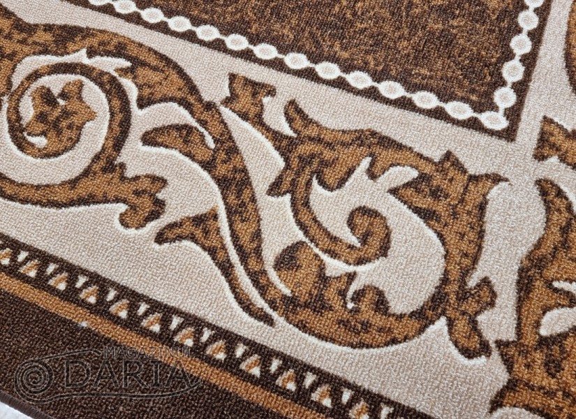 Covor tip mochetă ERIKA 8023 brown