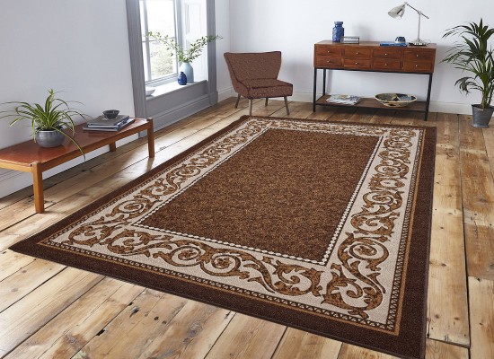 Covor tip mochetă ERIKA 8023 brown