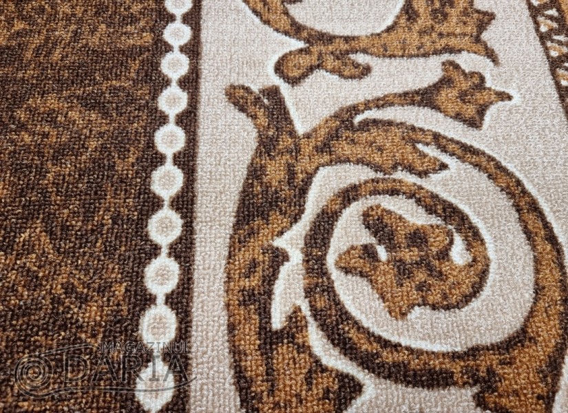Covor tip mochetă ERIKA 8023 brown