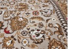 Covor tip mochetă ERIKA 8031 beige oval