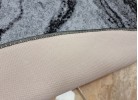 Covor tip mochetă ERIKA 8033 grey oval