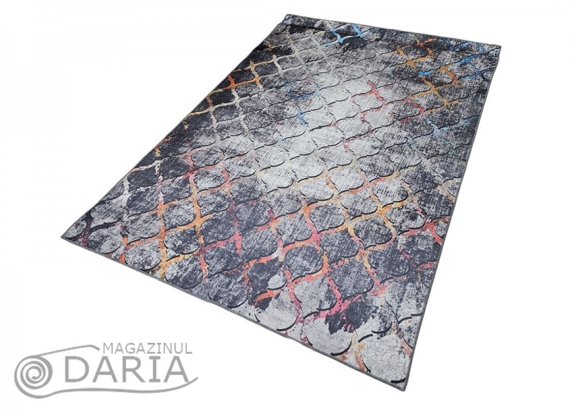 Covor tip mochetă REGAL 7010 grey