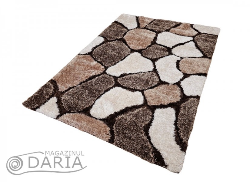 Covor 3D SHAGGY GRANDE 468 brown