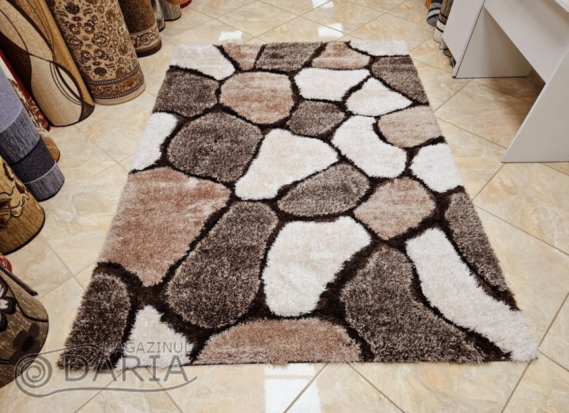 Covor 3D SHAGGY GRANDE 468 brown