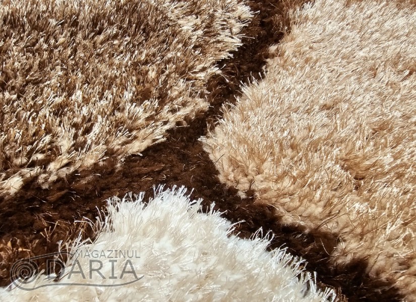 Covor 3D SHAGGY GRANDE 468 brown