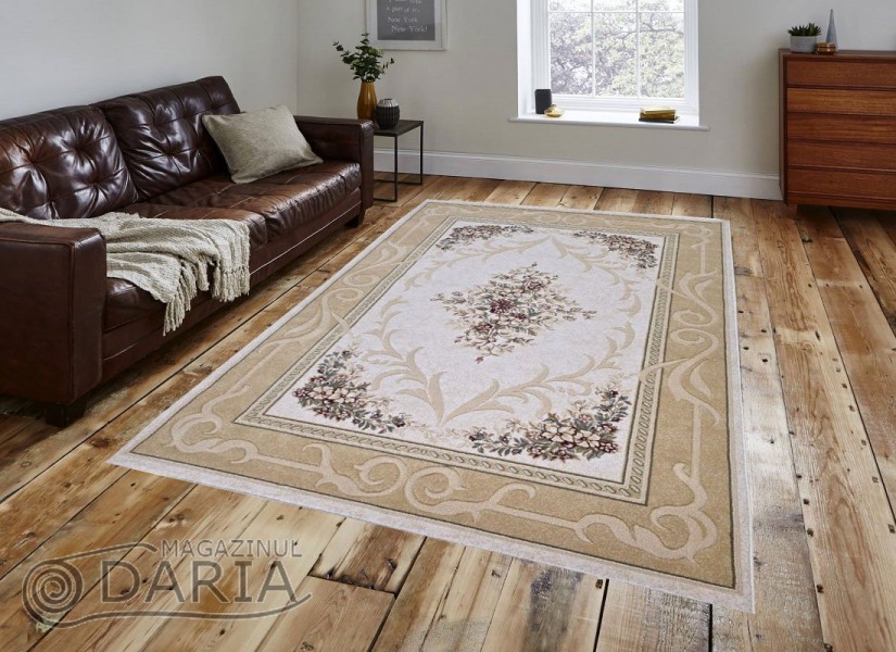 Covor din lana PREMIUM 2618 beige