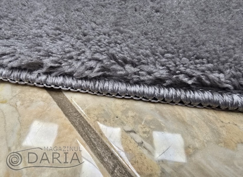 Covoare tip mocheta RELAX grey rotund