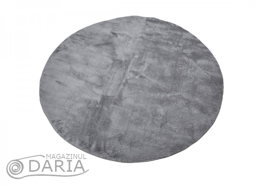 Covoare tip mocheta RELAX grey rotund