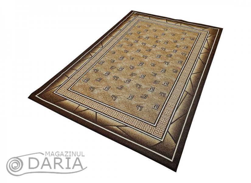 Covor tip mochetă ERIKA 8041 camel