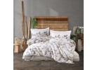 Lenjerie de pat ranforce Azura beige