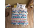 Lenjerie de pat ranforce Boho beige