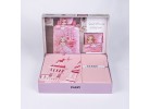 Lenjerie de pat ranforce Sweet princess powder 
