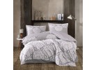 Lenjerie de pat ranforce Tabula grey