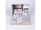 Lenjerie de pat ranforce Tabula grey