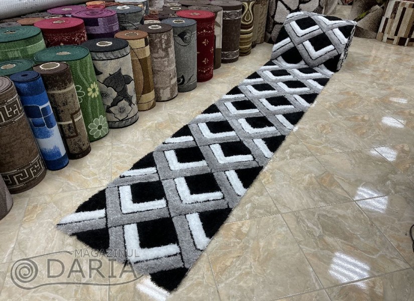 Traversă 3D SHAGGY GRANDE 400 black