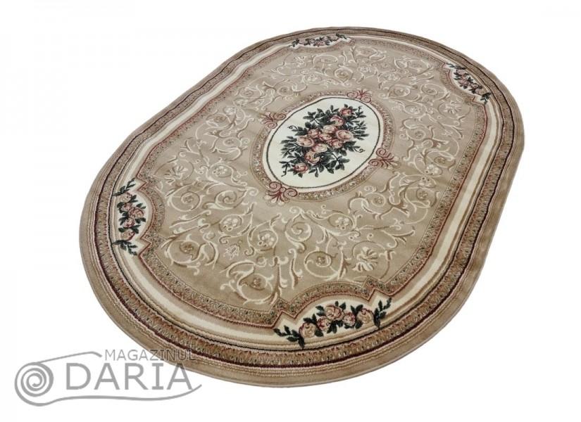 Covor Blue Stones 5261 BEIGE OVAL