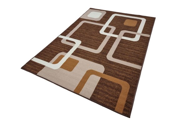 Covor tip mochetă ERIKA 8024 brown